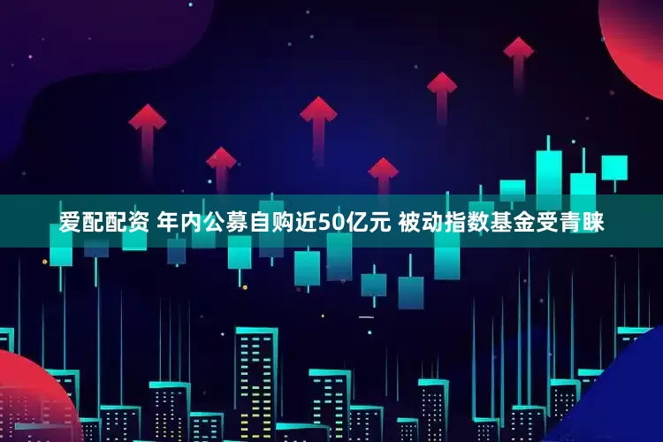 爱配配资 年内公募自购近50亿元 被动指数基金受青睐