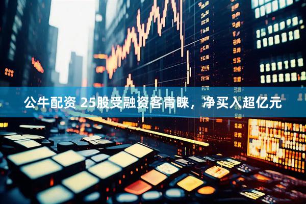 公牛配资 25股受融资客青睐，净买入超亿元
